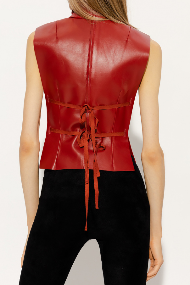 【DRIES VAN NOTEN】FW24 ドレープスカート Orange 送料関税込 org.jpg